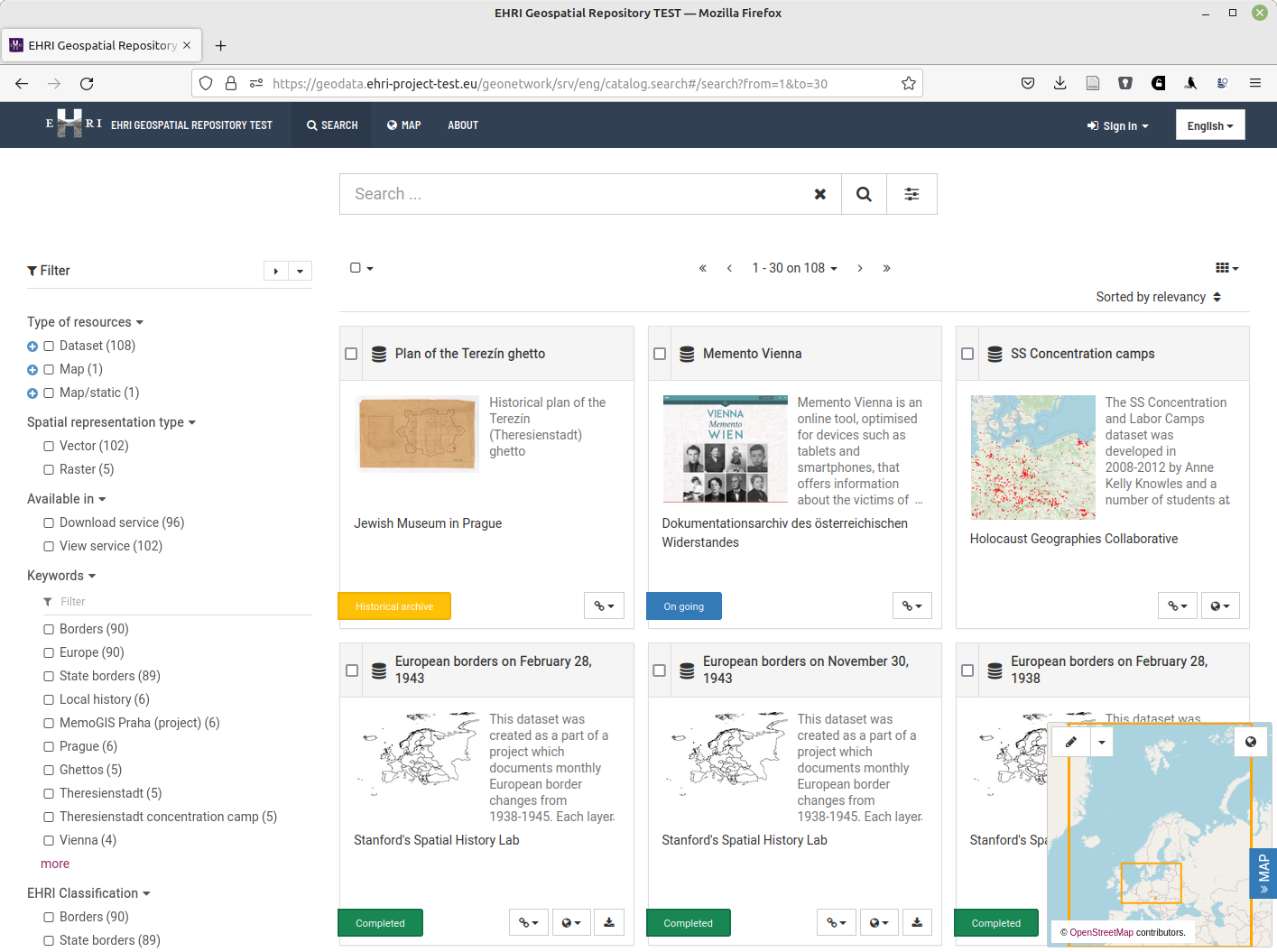 Geospatial Repository image